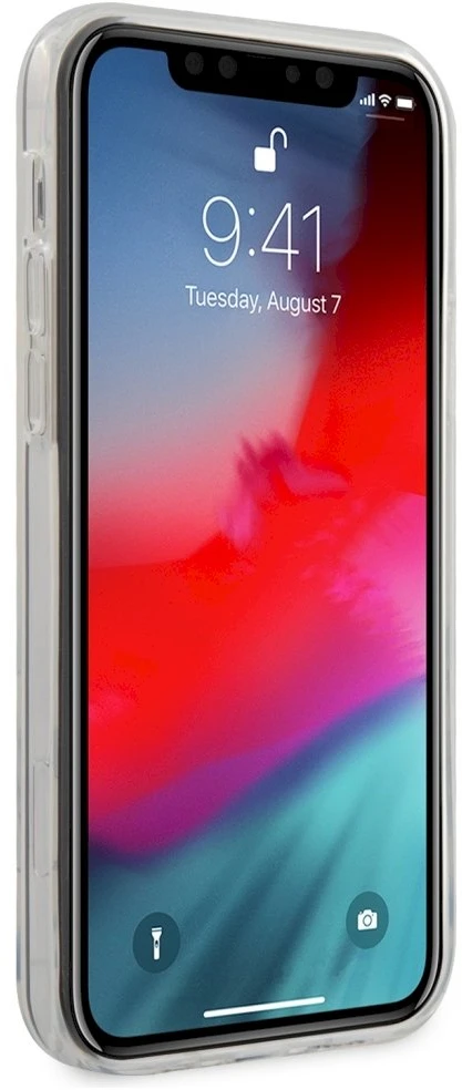 Guess Gold Chain - dėklas skirtas Apple iPhone 12 Pro Max Juodas