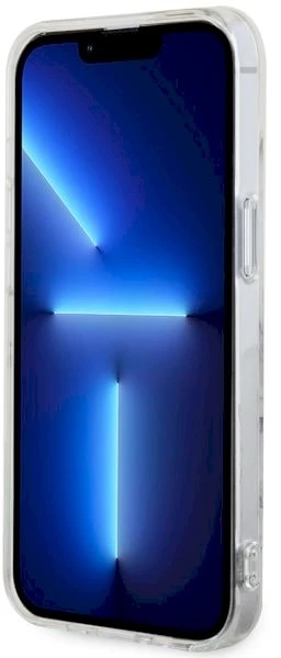 Apple iPhone 14 Guess dėklas Marble MagSafe (GUHMP14SPCUMAH) baltos spalvos