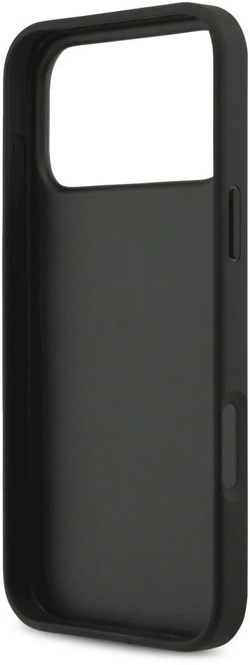 Dėklas GUESS case for IPHONE 18 Pro Max / 17 Pro Max GUE005524 (4G PU Big Logo) juodas