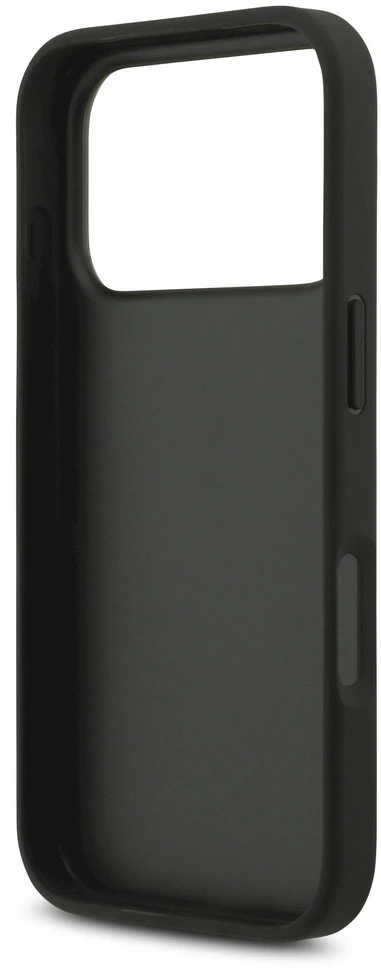 Dėklas GUESS case for IPHONE 18 Pro / 17 Pro GUE005603 (4G PU Big Logo) juodas