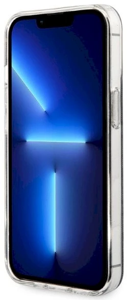 Apple iPhone 13 Pro Max Guess dėklas 4G Print MagSafe + Belaidis Įkroviklis (GUBPP14LHMEACSH) juodos spalvos