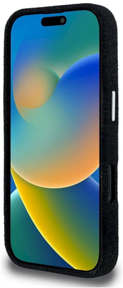 Dėklas Karl Lagerfeld FW Jeans Signature Logo iPhone 16 Pro Max Case - Juodas