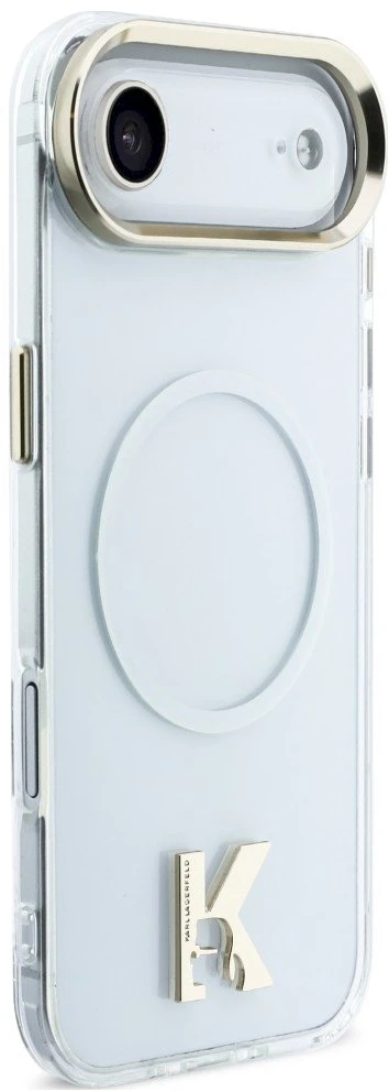 Karl Lagerfeld IML K galvos logotipo „MagSafe“ dėklas, skirtas „iPhone Air“ – skaidrus