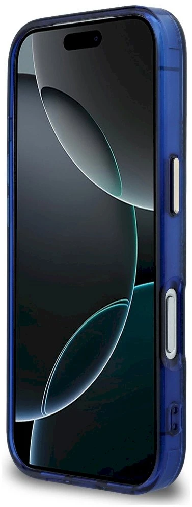 „Karl Lagerfeld IML K“ galvos logotipo „MagSafe“ dėklas, skirtas „iPhone 17 Pro“ - Mėlyna