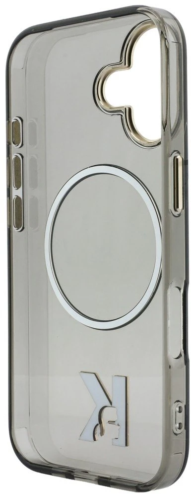 Karl Lagerfeld IML K galvos logotipo „MagSafe“ dėklas, skirtas iPhone 17 - Juodas