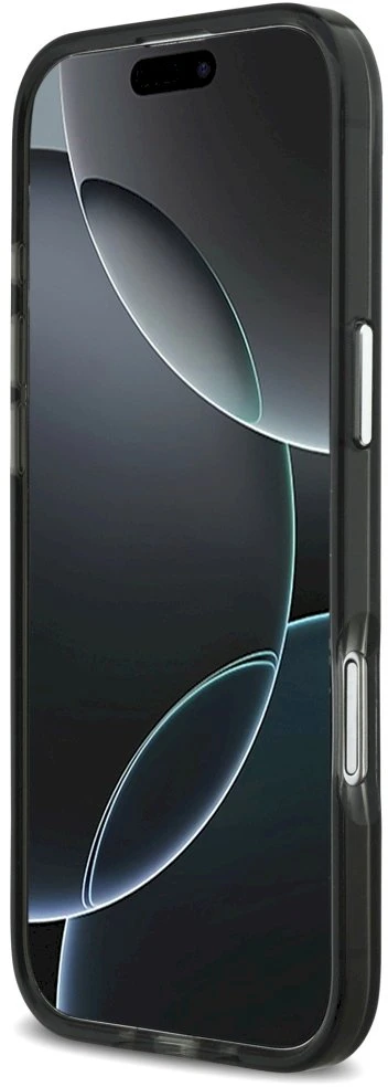„Karl Lagerfeld IML Karl Head Logo MagSafe“ dėklas, skirtas „iPhone 17 Air“ – Juodas