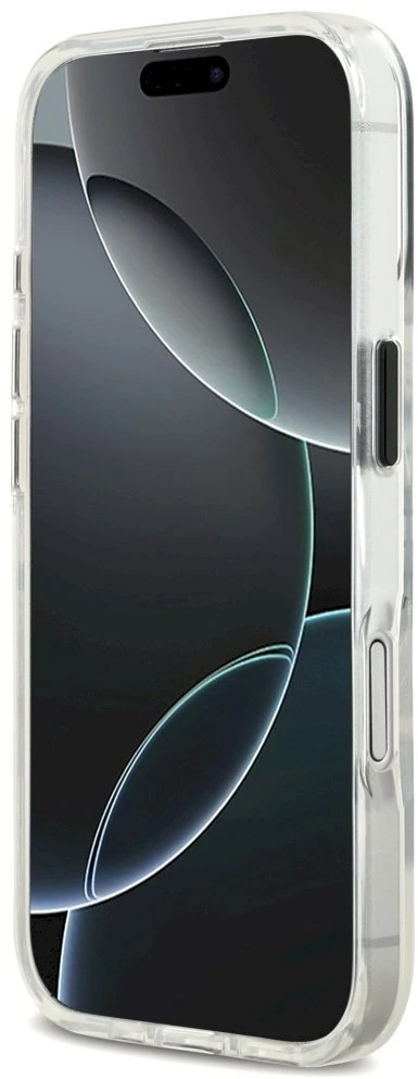 Karl Lagerfeld IML Karl Sketch Logo MagSafe dėklas Apple iPhone 17 skaidrus