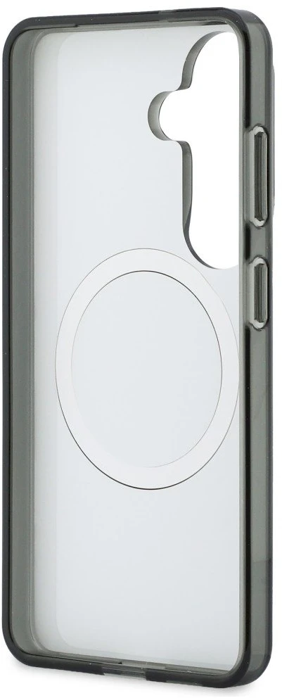 Karl Lagerfeld IML K&CH Peekaboo Logo Magnetic dėklas skirtas Apple iPhone Samsung Galaxy S26 juodos spalvos