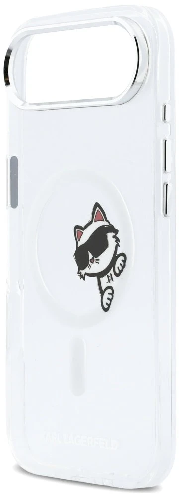 Karl Lagerfeld IML „Peekaboo MagSafe“ dėklas, skirtas „iPhone Air“ – skaidrus