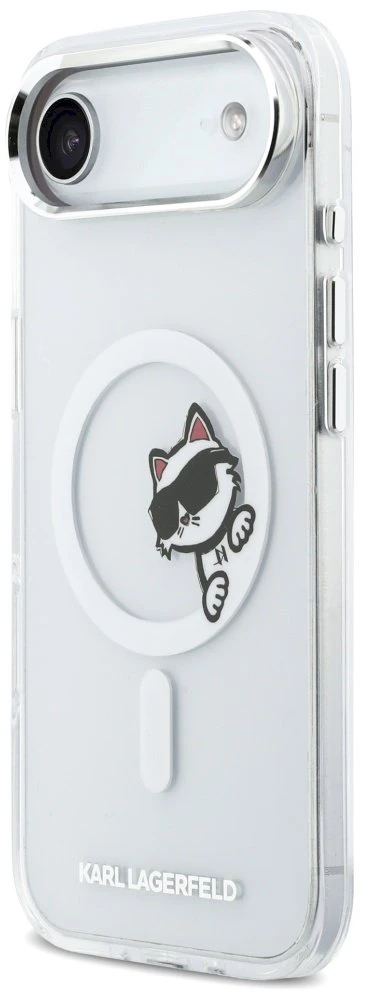 Karl Lagerfeld IML „Peekaboo MagSafe“ dėklas, skirtas „iPhone Air“ – skaidrus
