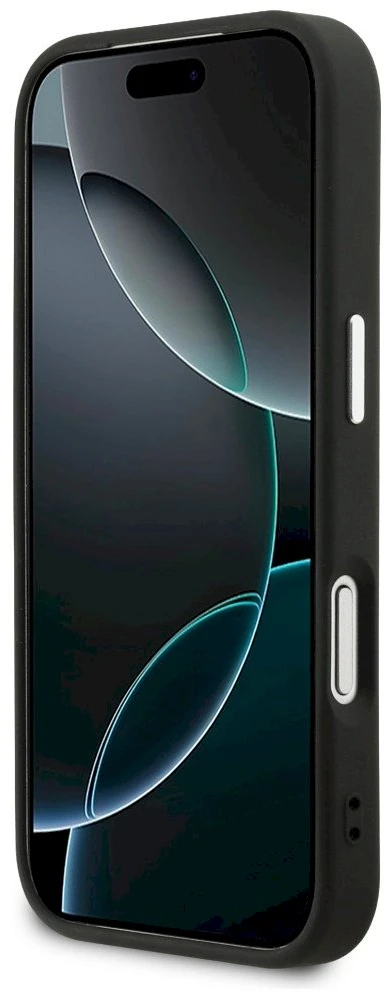Karl Lagerfeld K Head Point Logo MagSafe dėklas iPhone 17 Pro Max - Juodas