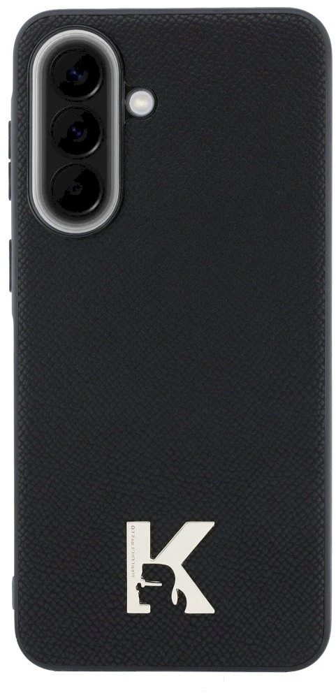 Dėklas Karl Lagerfeld Karl Head Logo Samsung Galaxy A37 5G juodos spalvos