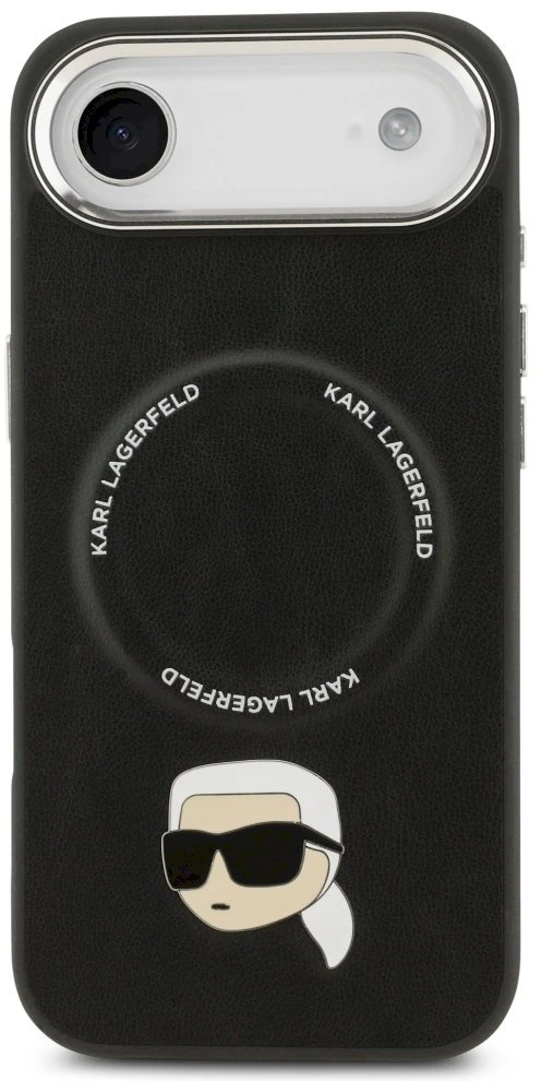 Dėklas Karl Lagerfeld Karl Pin MagSafe Case for iPhone Air - Juodas