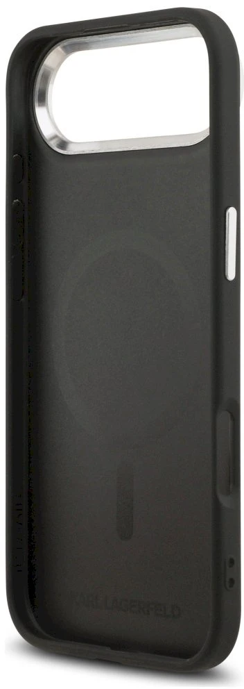 Dėklas Karl Lagerfeld Karl Pin MagSafe Case for iPhone Air - Juodas