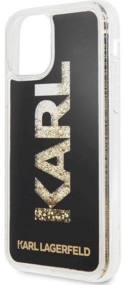 Karl Lagerfeld telefono dėklas Glitter Karl Logo iPhone 11 Pro