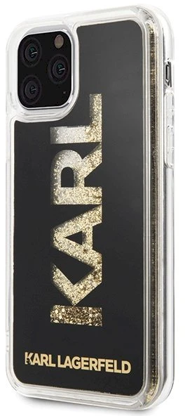 Karl Lagerfeld telefono dėklas Glitter Karl Logo iPhone 11 Pro