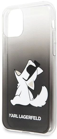 Dėklas Karl Lagerfeld Choupette Fun iPhone 11 Pro Max Case - Juodas