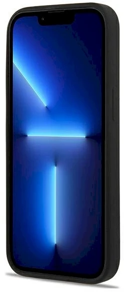 Dėklas Karl Lagerfeld KLHCP13SSLKHBK iPhone 13 mini 5,4" juoda/juodas hardcase Silicone Karl's Head