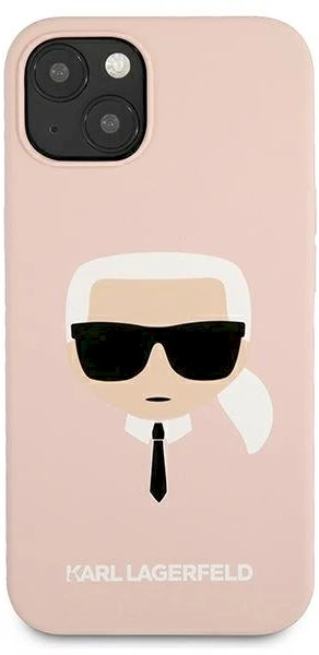 Telefono dėklas Karl Lagerfeld Liquid Silicone Karl Head Case, skirtas iPhone 13 mini