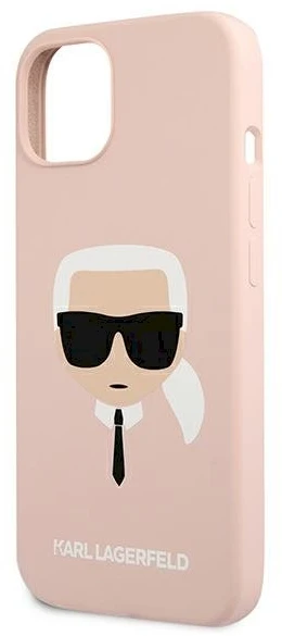 Telefono dėklas Karl Lagerfeld Liquid Silicone Karl Head Case, skirtas iPhone 13 mini