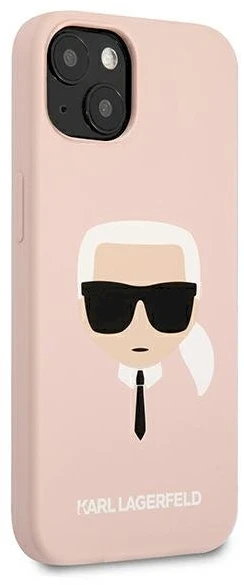 Telefono dėklas Karl Lagerfeld Liquid Silicone Karl Head Case, skirtas iPhone 13 mini