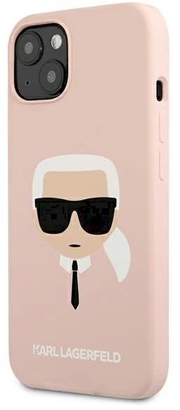 Telefono dėklas Karl Lagerfeld Liquid Silicone Karl Head Case, skirtas iPhone 13 mini