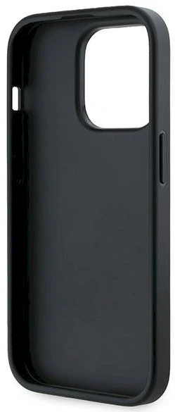 Apple iPhone 13 Karl Lagerfeld Diagonal Quilted Script (KLHCP13XPQDSMGK) dėklas telefonui juodos spalvos