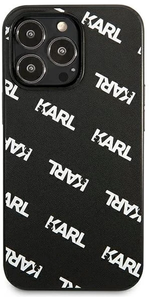 Dėklas Karl Lagerfeld KLHCP13XPULMBK3 iPhone 13Pro Max 6,7" hardcase juoda/juodas Allover