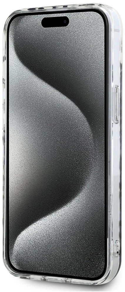 Apple iPhone 13 / 14 / 15 Karl Lagerfeld dėklas IML Fullover Logo (KLHCP15SHKFOEMD) aukso spalvos