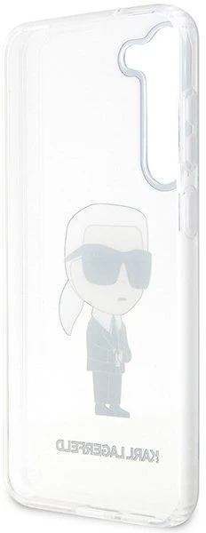 Karl Lagerfeld dėklas, skirtas Samsung Galaxy S23 KLHCS23SHNIKTCT permatomas HC IML NFT Ikonik