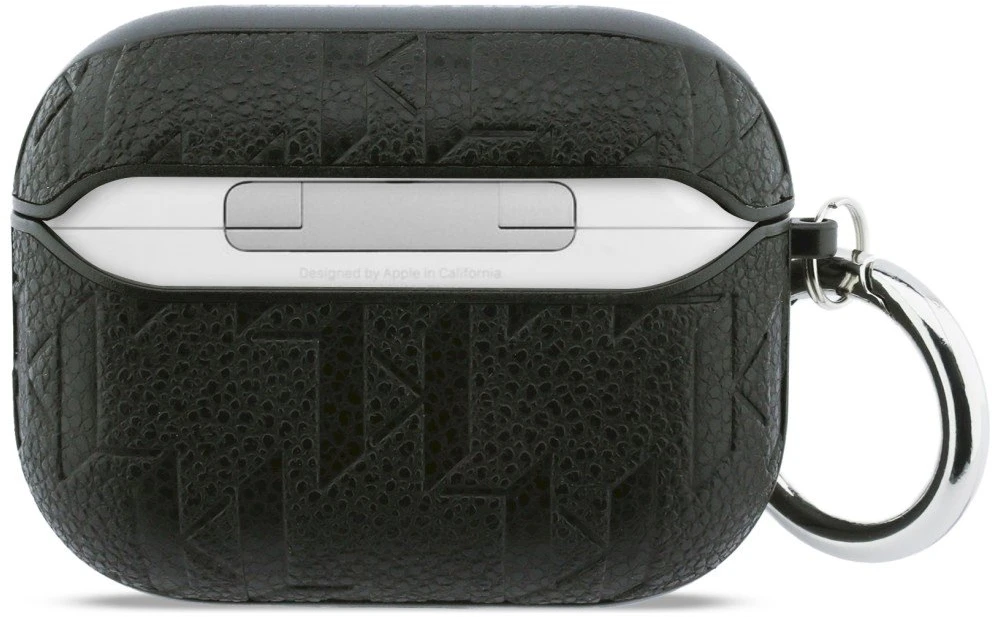 Dėklas Karl Lagerfeld Monogram Choupette Head Case for AirPods Pro 3 - Juodas