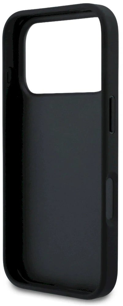 Dėklas Karl Lagerfeld case for IPHONE 17 Pro KLHCP17L6PRKCLK (Rhinestone W/ K&C PIN) juodas