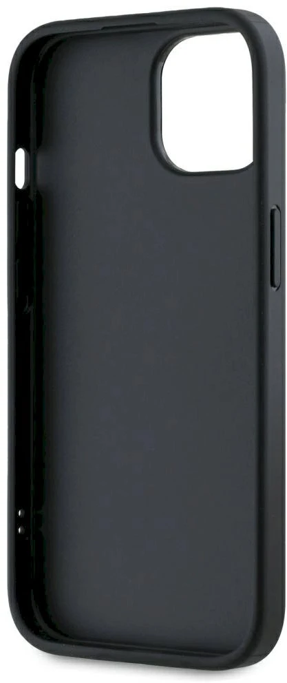 Dėklas Karl Lagerfeld Saffiano Athleisure Stripes Cord Apple iPhone 15 red