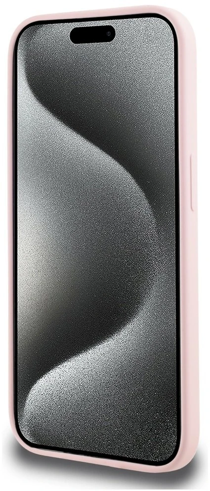 Dėklas Karl Lagerfeld Silicone Karl&Choupette MagSafe Apple iPhone 14 Pro Max rožinės spalvos