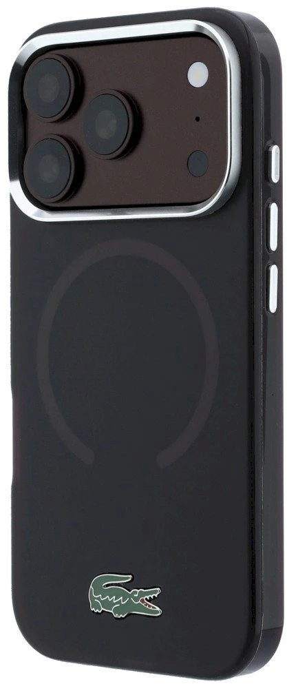 Lacoste IML Matinio lako logotipo MagSafe dėklas, skirtas iPhone 18 Pro Max / 17 Pro Max / bordinė spalva