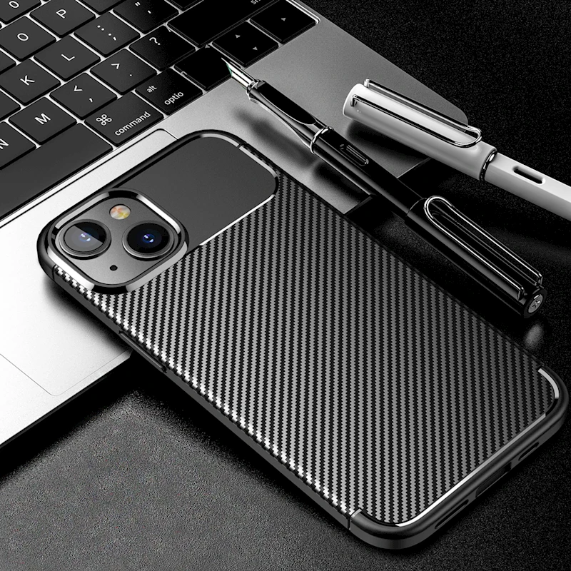 „Mocco Carbon“ galinis dėklas, skirtas „Samsung Galaxy A26 5G“, skirtas „iPhone 7“ ir „iPad“