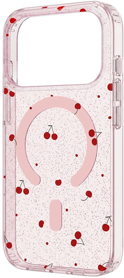 „Mocco Cherry Mag“ galinis dėklas, skirtas Apple iPhone 15