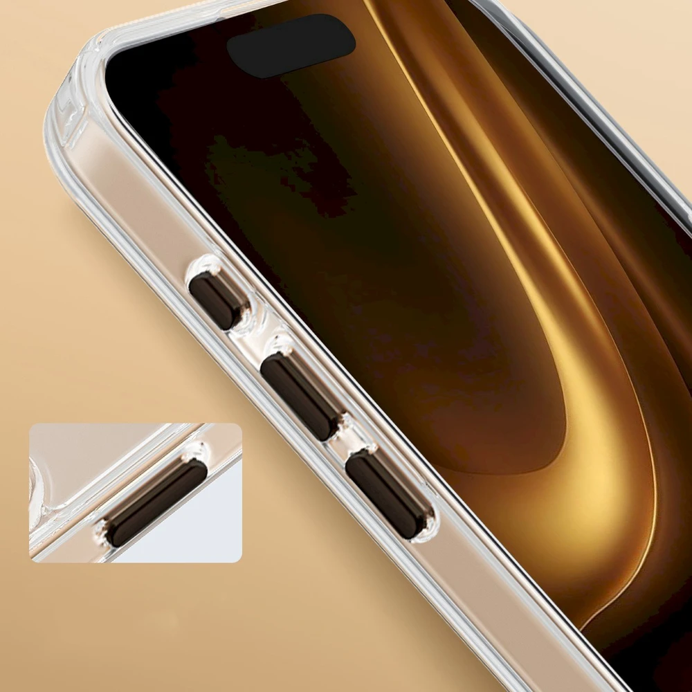 „Mocco Clear Thin Mag“ dėklas, skirtas Apple iPhone 17 Air, mėlynas