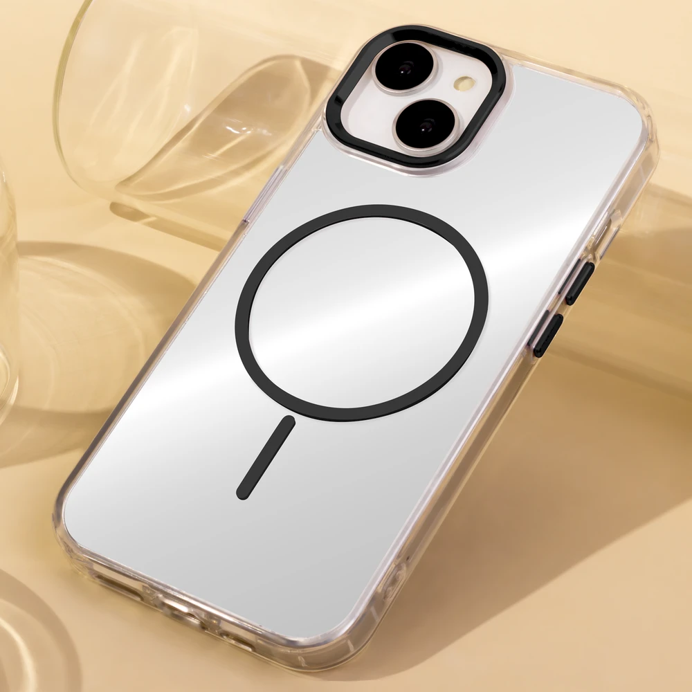 „Mocco Clear Thin Mag“ dėklas, skirtas Apple iPhone 17 Air, mėlynas