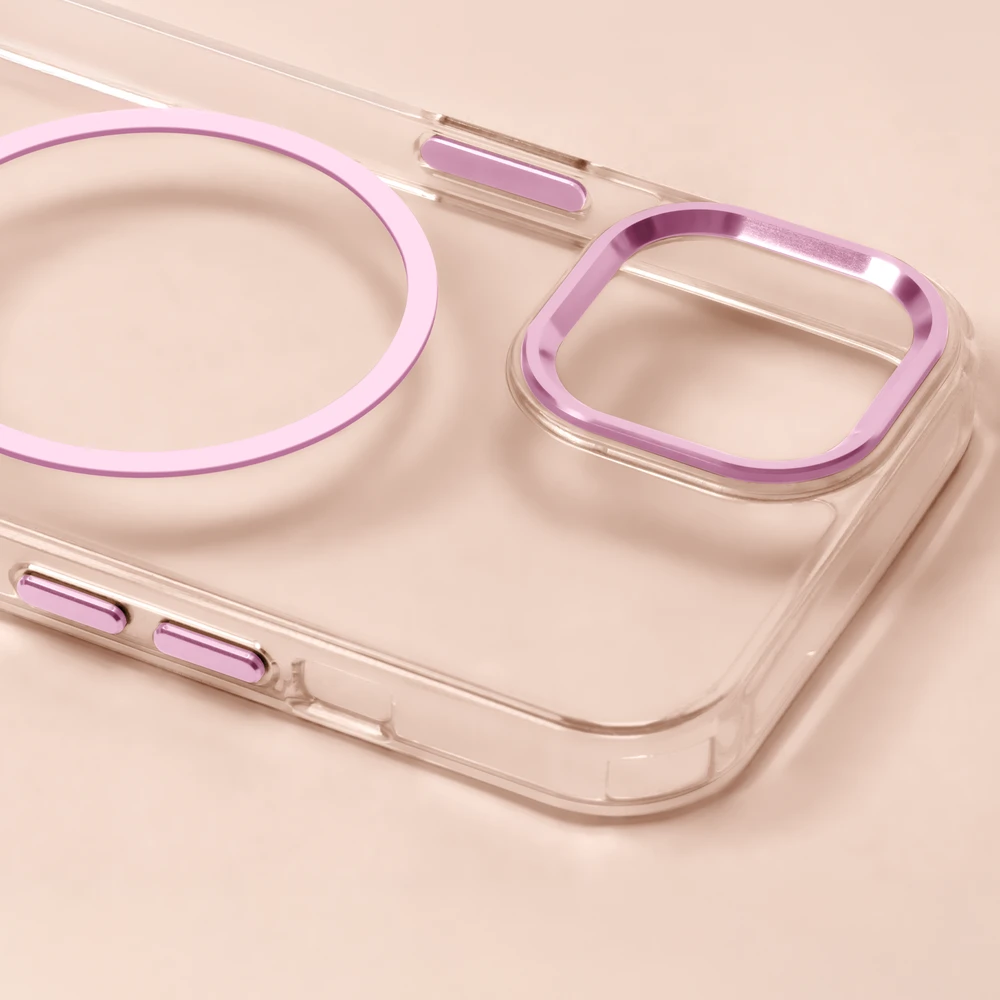 „Mocco Clear Thin Mag“ dėklas, skirtas Apple iPhone 17 Air, mėlynas