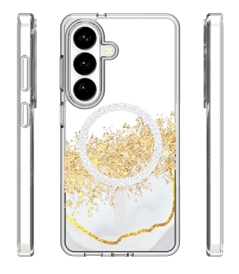 „Mocco“ epoksidinės dervos dėklas, skirtas „Samsung Galaxy S25 FE“
