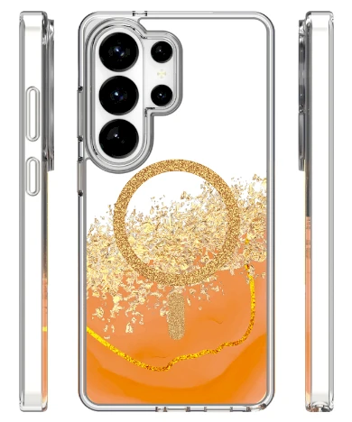 „Mocco“ epoksidinės dervos dėklas, skirtas „Samsung Galaxy S25 Ultra“
