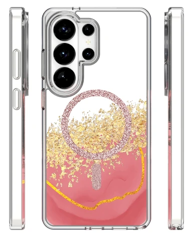 „Mocco“ epoksidinės dervos dėklas, skirtas „Samsung Galaxy S25 Ultra“