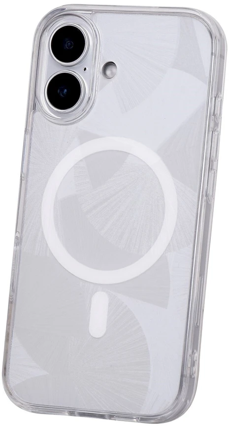 „Mocco Flash Mag“ galinis dėklas, skirtas Apple iPhone 17