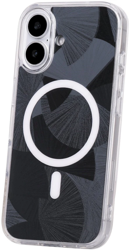 „Mocco Flash Mag“ galinis dėklas, skirtas Apple iPhone 17