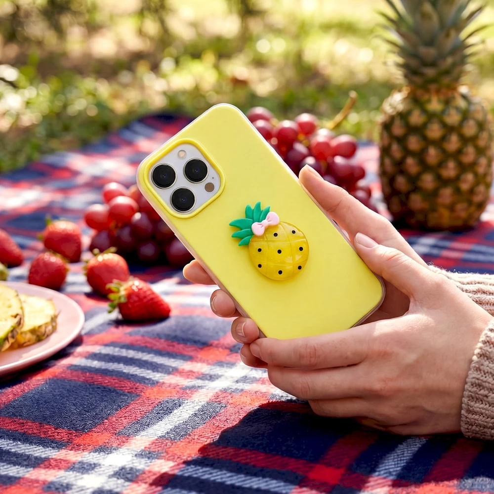 „Mocco Fruit 2in1“ galinis dėklas, skirtas Apple iPhone 17 Pro Max