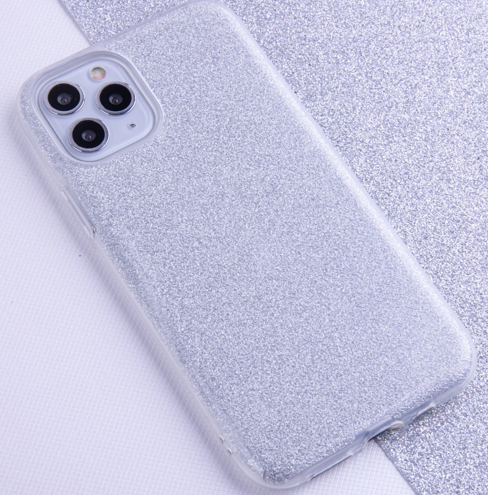 „Mocco Blizgučiai 3in1“ dėklas, skirtas „Samsung Galaxy A56 5G“.