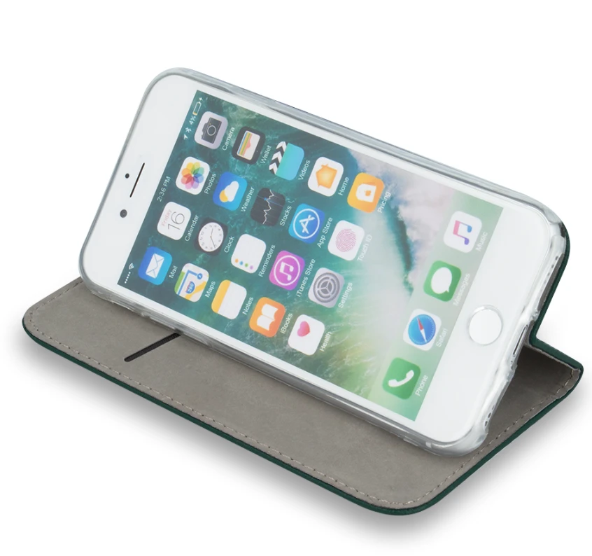 „Mocco Smart Magnetic“ dėklas, skirtas „Samsung Galaxy A36 5G“, raudonas