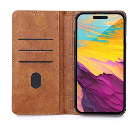 „Mocco Smart Seam Book“ dėklas, skirtas „Apple iPhone 17“