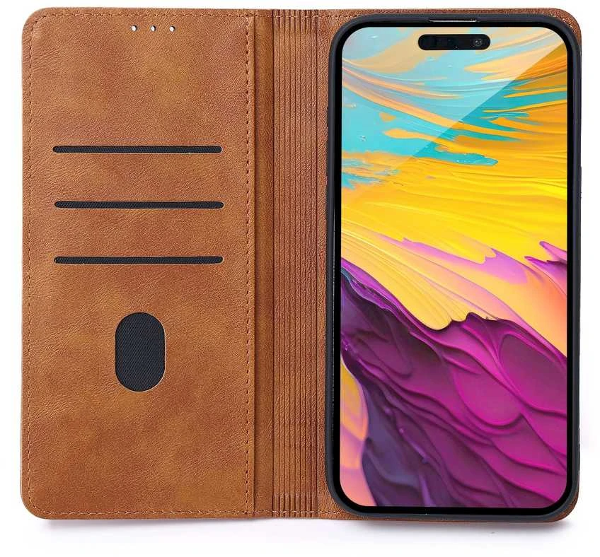 „Mocco Smart Seam Book“ dėklas, skirtas „Samsung Galaxy A57 5G“.